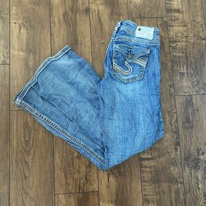 Silver jeans - suki flap